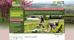 Desktop Screenshot of clictonpanier.com