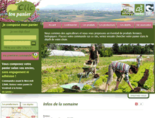 Tablet Screenshot of clictonpanier.com